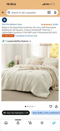 Oversized King Comforter Set