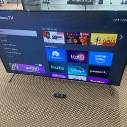 onn 65” Class 4K UHD Roku Smart Television, 100012587