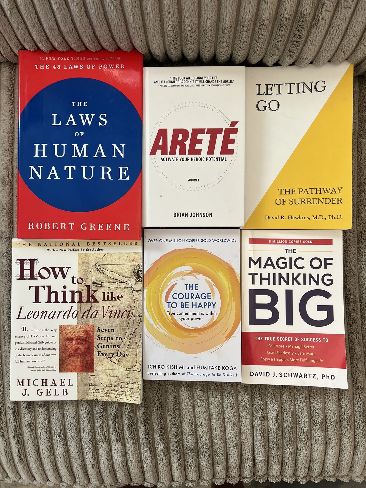 Self Improvement Books - $25