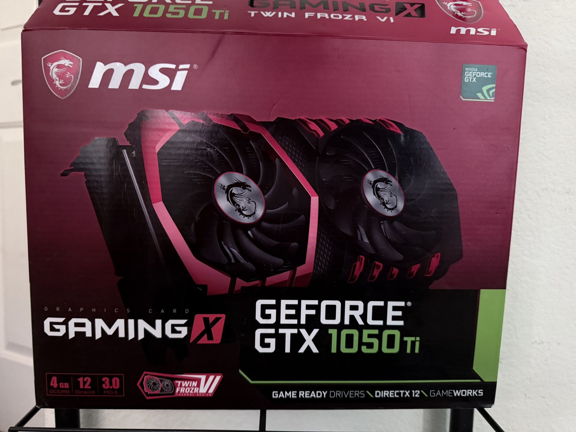 MSI GEFORCE GTX 1050 Ti