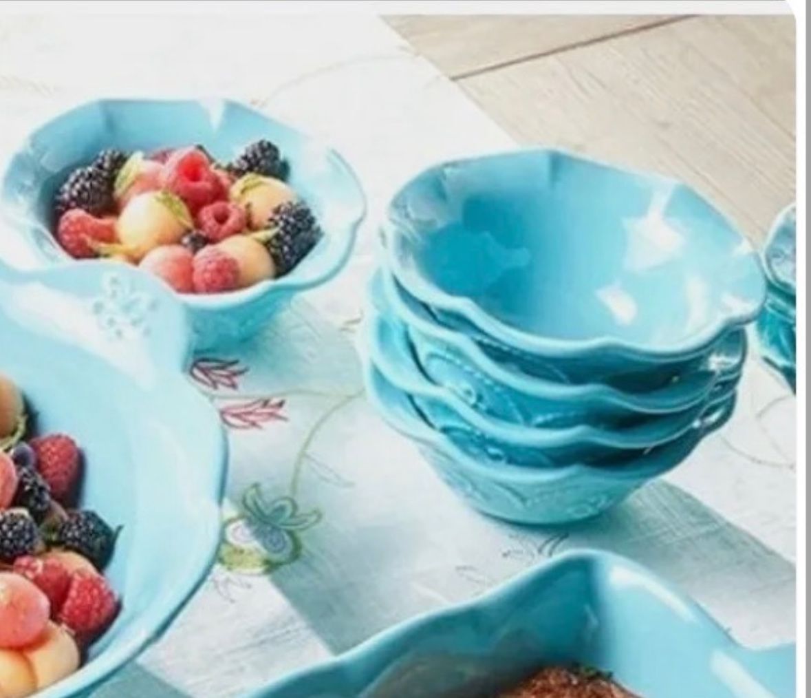 Princess House Set De 4 Plato Chicos