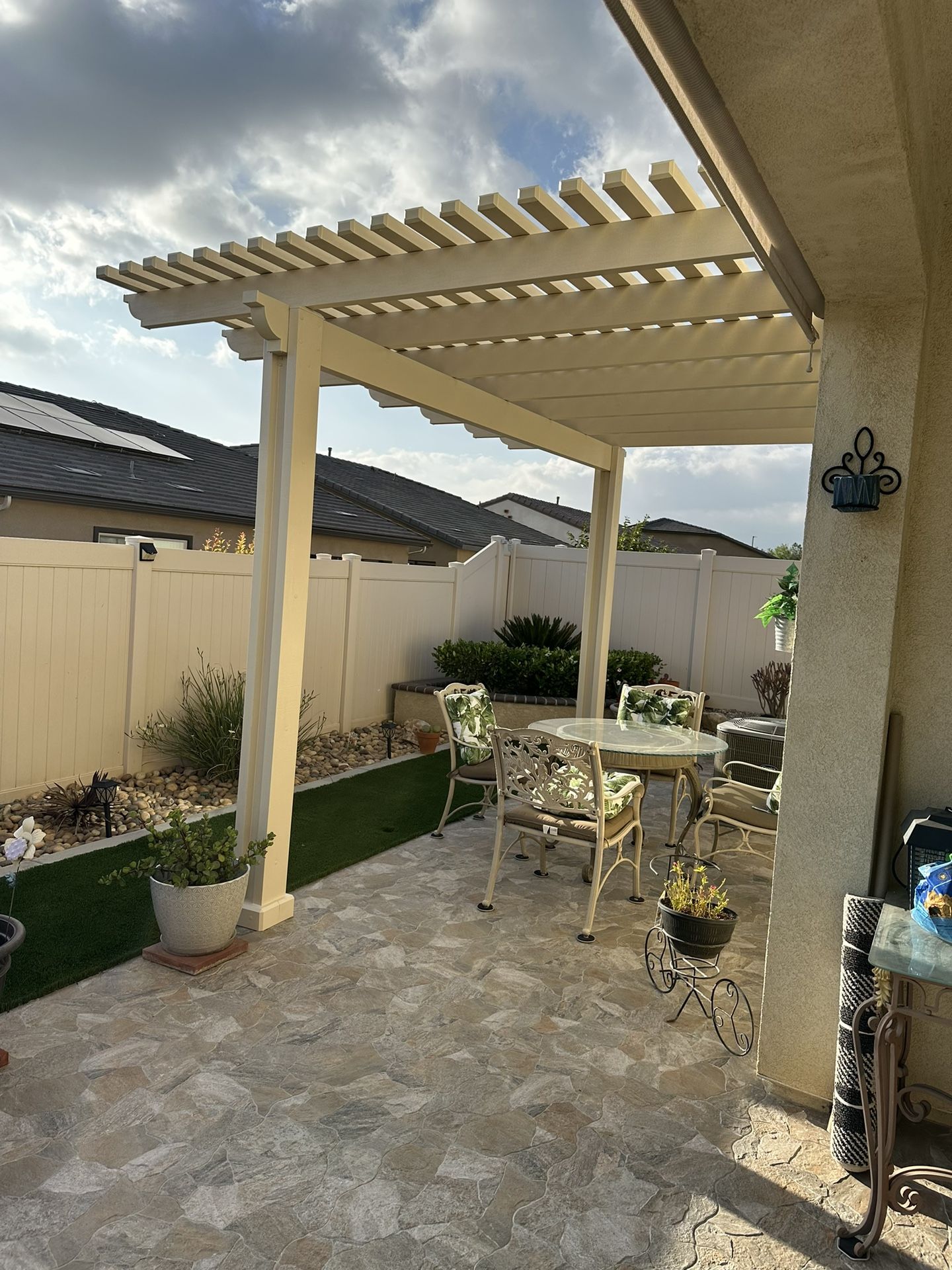 9x16 SOLID ALUMINUM PATIO COVER