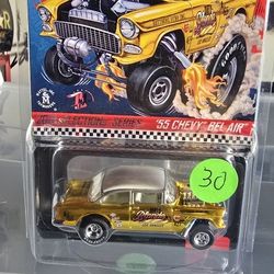 Hot Wheels RLC Blonde 55 Gasser Bel-Air 