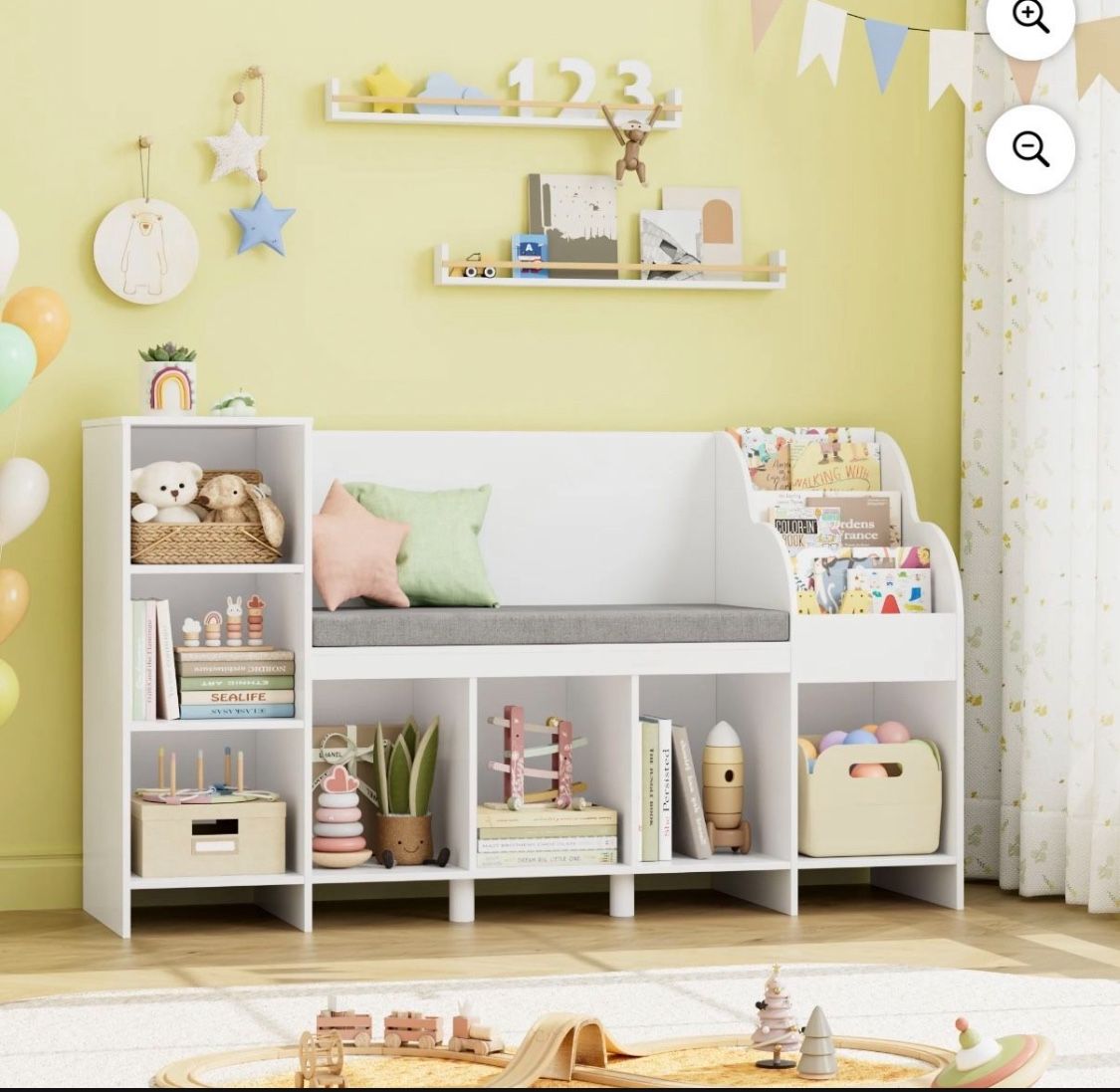 Kids Bookcase W/ Reading Nook - MD033/ 045 ( we have 3 available price Is per