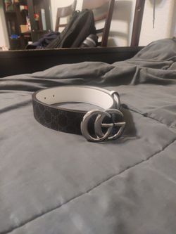 Black Gucci Belt