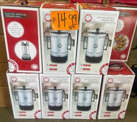 Chef's Counter Electric Vertical Skewer Grill – Brand New in Box!