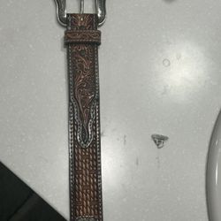 Leather Cowboy/Western Belts