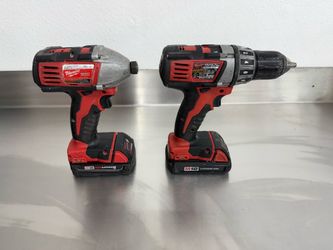 Milwaukee drill & impact driver