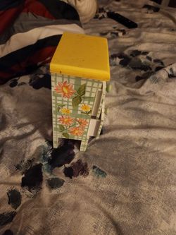  Decorated Wooden Box 