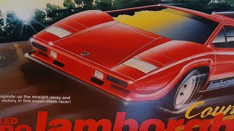Vintage Radio Controlled Lambroghini Countach