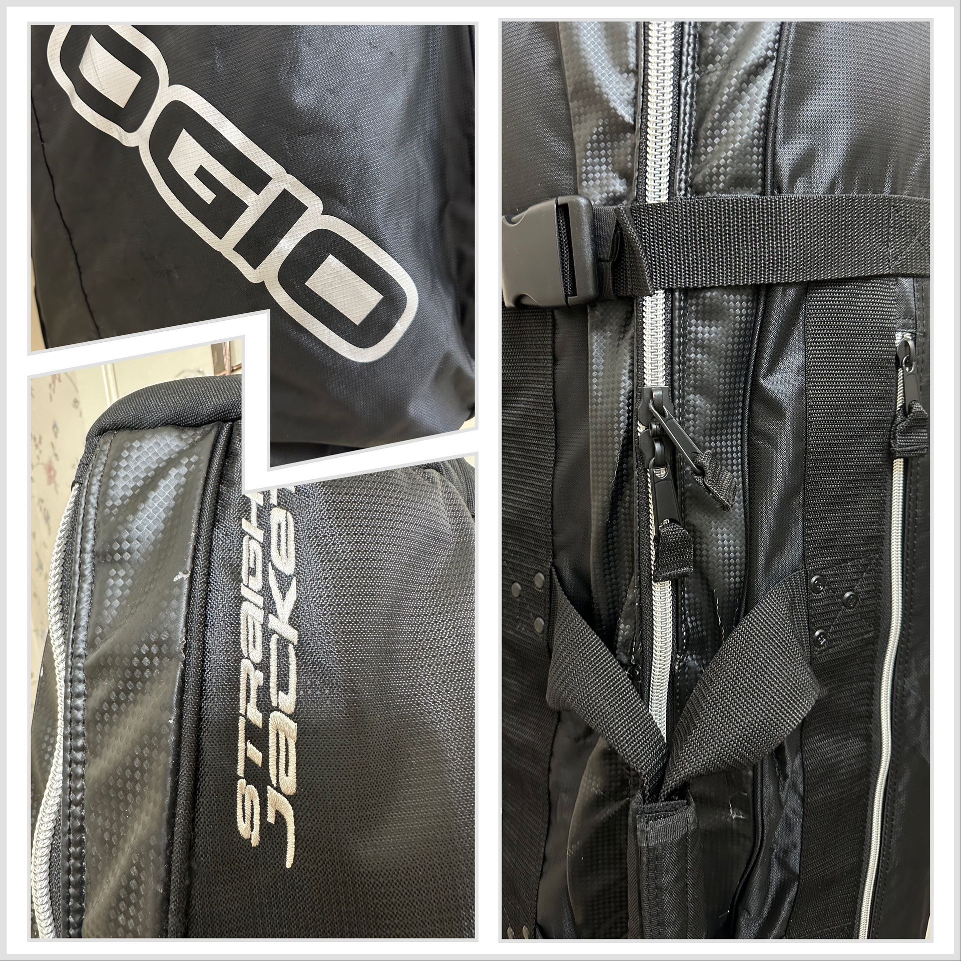 OGIO Staight Jacket Rolling Travel Golf Club Bag Cover