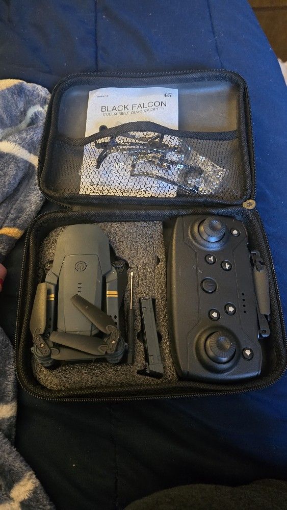 Black Falcon Collapsible Drone
