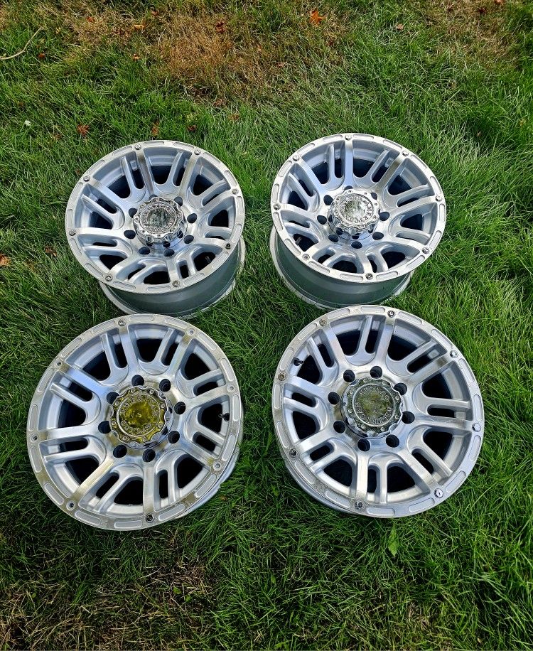 American Outlaw 16 Inch Wheels Rims Set | 8x180