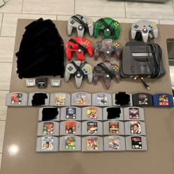 Nintendo 64 n64 system games