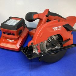 Hilti SCM 18-A CPC Metal Cutting Circular Saw w/ Battery & Charger