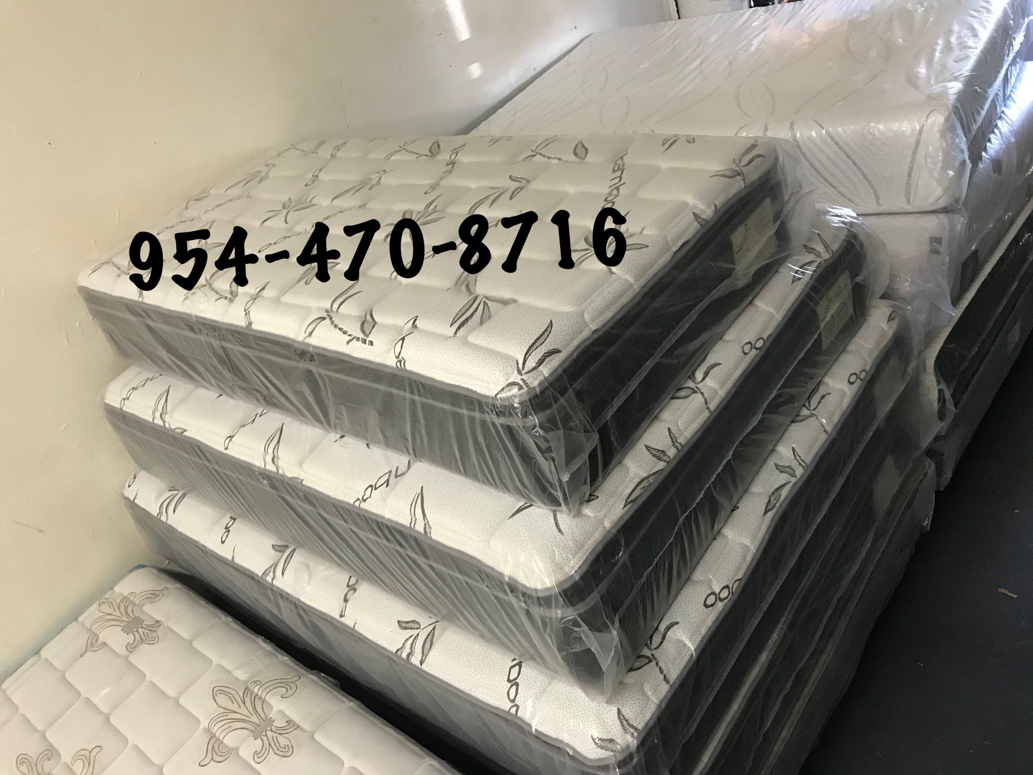 Queen ☆240☆ Full☆210☆Twin☆165☆ King ☆300☆■PILLOWTOPS■$$BOX INCLUDED ☆☆☆☆1 Yr Warran