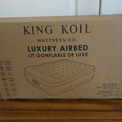 King Koil Luxury Airbed Queen Size Air Mattress