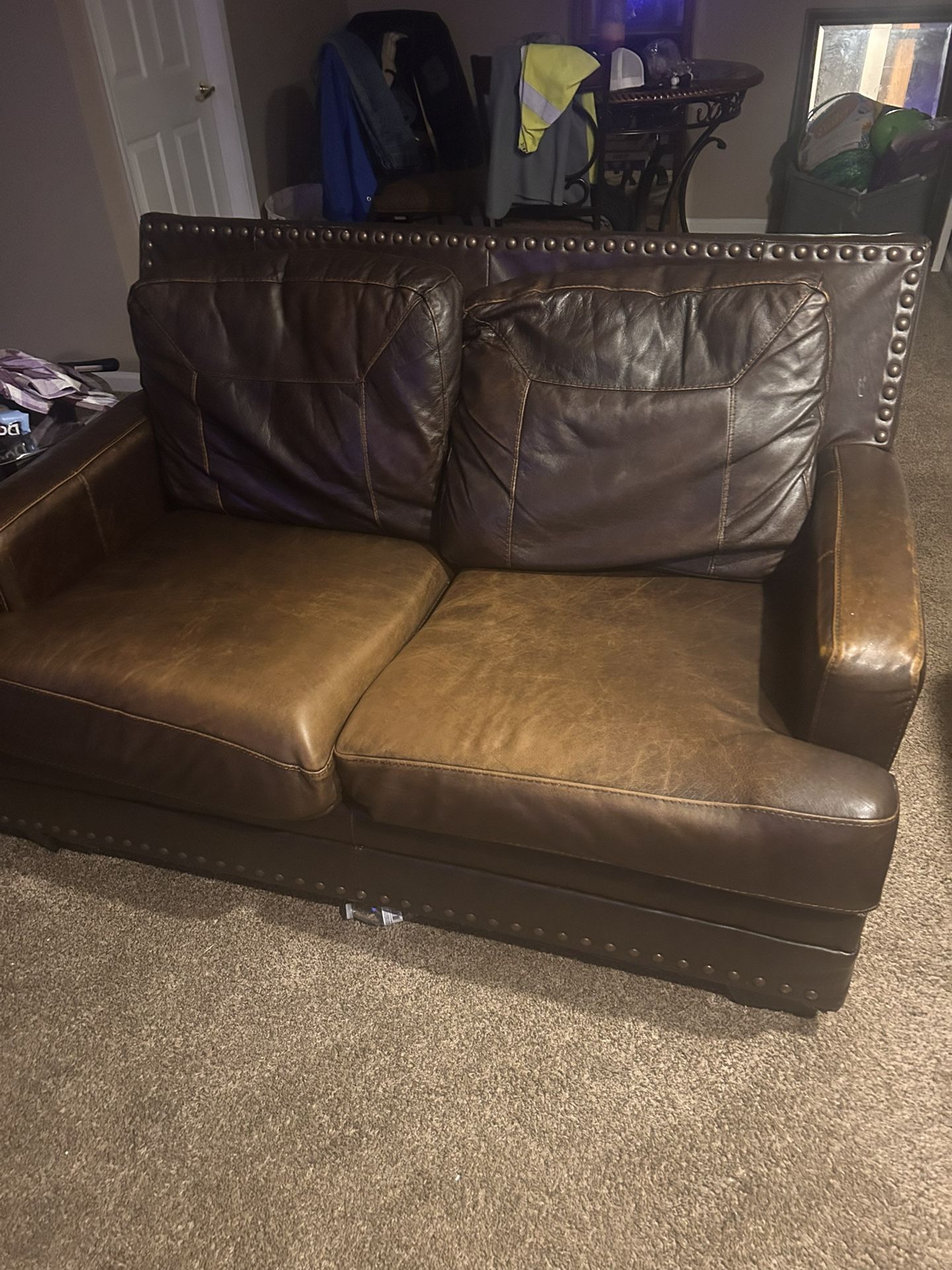 Leather Couch