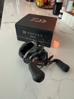 Daiwa Tatula 300 6.3 casting fishing reel.