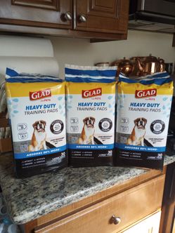 Glad Training Pads (3 bags)