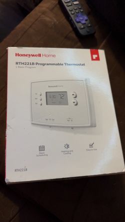Honeywell programmable thermostat