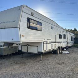 1990 Gulf stream prairie schooner 5th wheel