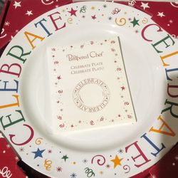 Pampered Chef Celebration Plate