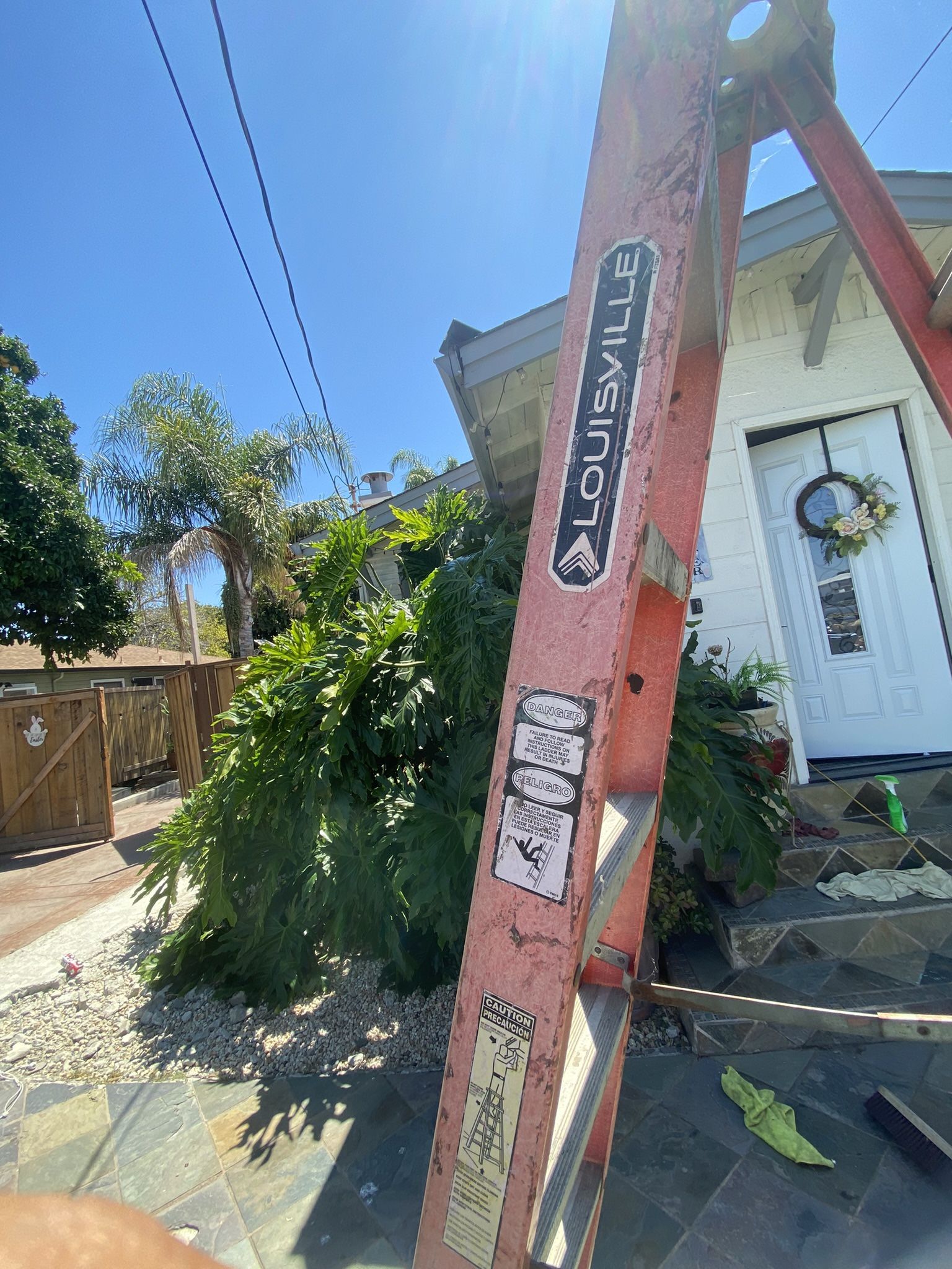 Louisville 8 Ft Ladder 80