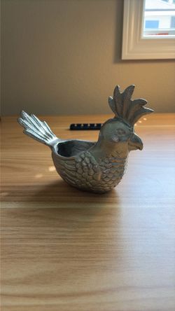 Cockatoo Metal Decoration