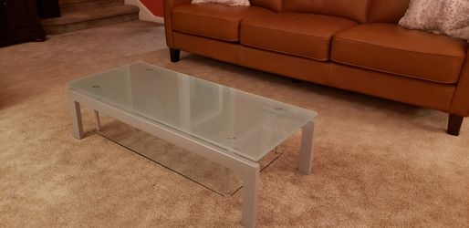 Tempered Glass Top Table