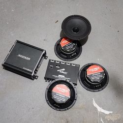 Amplifier and Speakers 