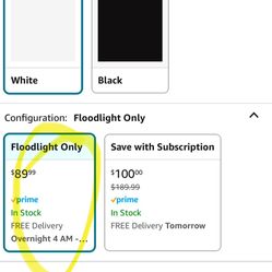 Blink Wired Food light camera