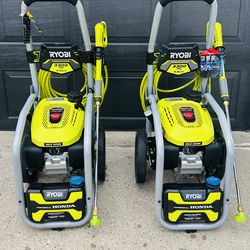 RYOBI 3300 PSI 2.5 GPM Cold Water Gas Pressure Washer with Honda GCV200 Engine