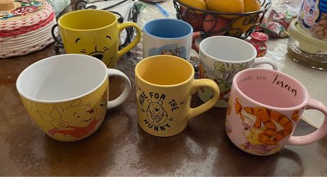 Winnie The Pooh/ Hello Kitty Mugs