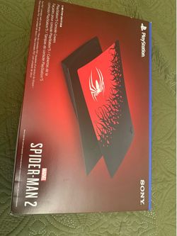 Limited edition Spiderman 2 ,ps5 face plates
