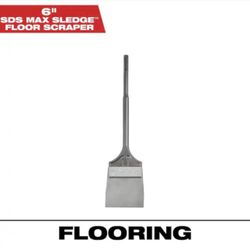 Milwaukee 6 in. SLEDGE SDS-MAX Floor Scraper