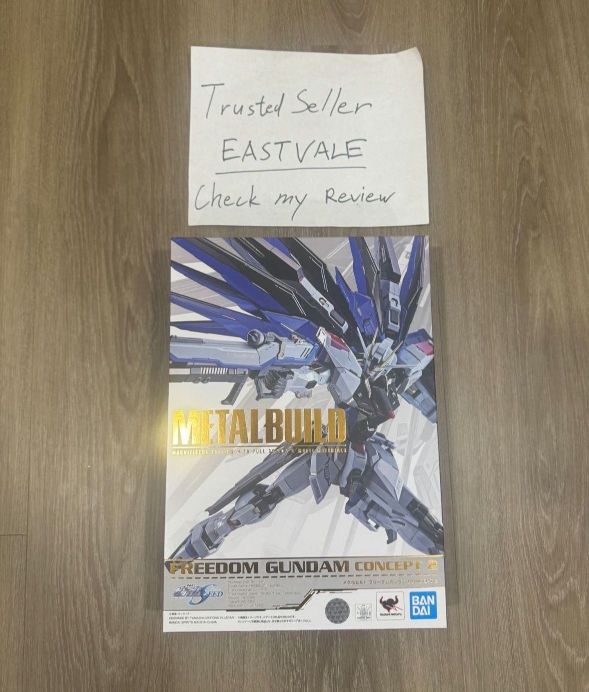 Metal Build Mobile Suit Gundam SEED Destiny ZGMF-X10A Freedom Gundam Concept 2 Bandai
