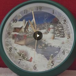 Small Christmas Clock