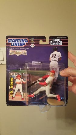 1999 J.D Drew starting Lineup Baseball Extended Series Collectible