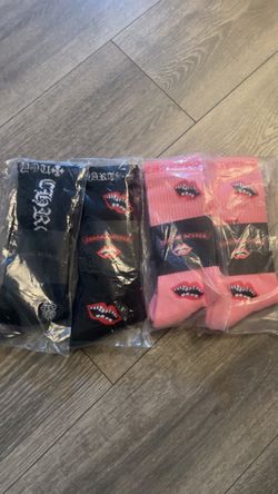 Chrome socks