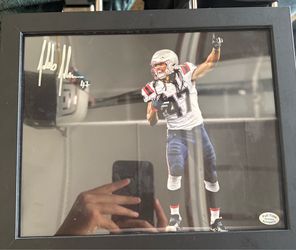 Jakob Johnson autographed picture authenticated