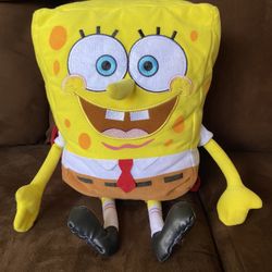 SpongeBob SquarePants plush backpack. 