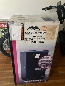 Band new electric smoker Ava now