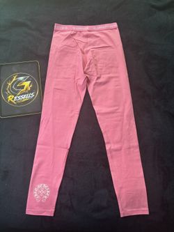 Pink Chrome Hearts Leggings