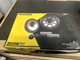 Kicker CSS65 6.5” Component Set