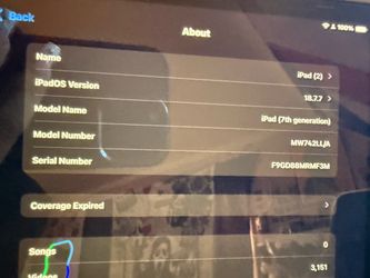 7th Generation IPad