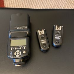 Yongnuo Flash And Adapter