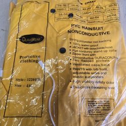 PVC Rainsuits Nonconductive