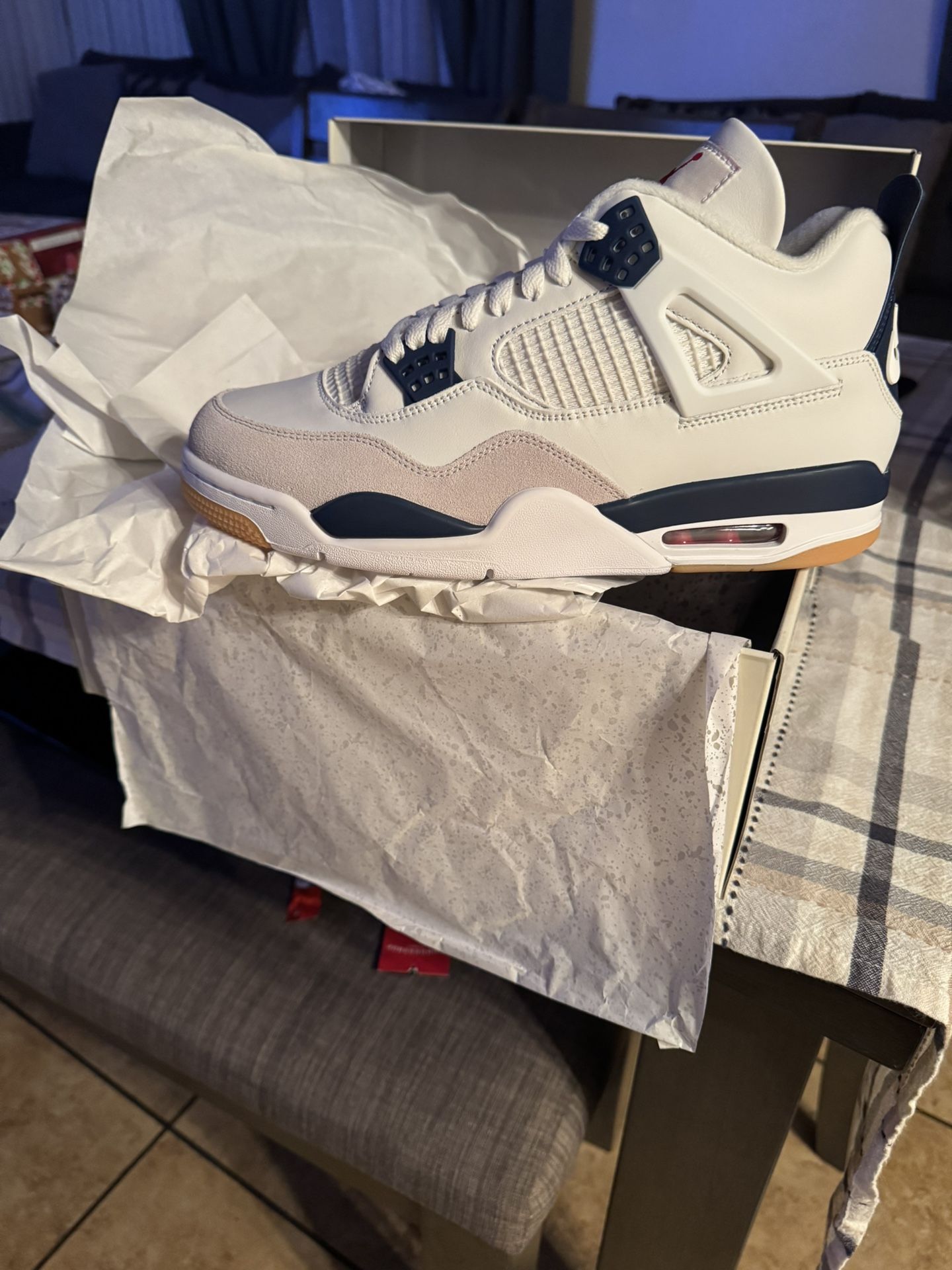 Jordan 4 Navy Sb Brand New In Box