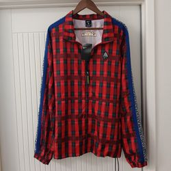 Nike Men's Giannis 'Coming To America' Full Zip Track/Windbreaker Jacket CW4755-657 Standard Fit XL